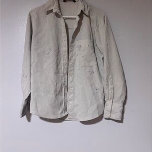 Light Cream Button-up cardigan